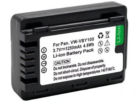 photo of PANASONIC HC-V130K camcorder battery
